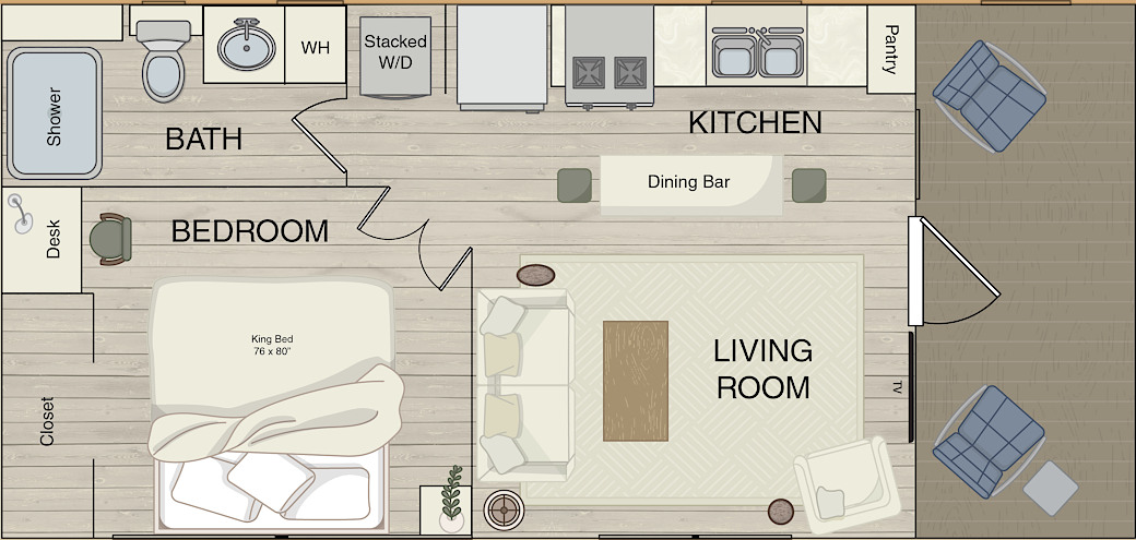 Cottage Floor Plan